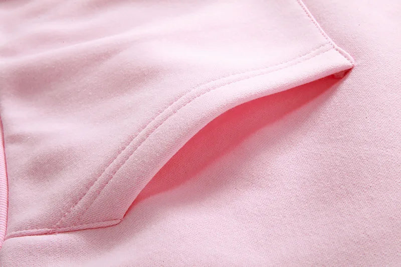 Women's Cat Ear Design Hooded Fleece Sweatshirt Casual Fashion Spring Autumn New Style V-neck Female Clothing  Hoodies Women