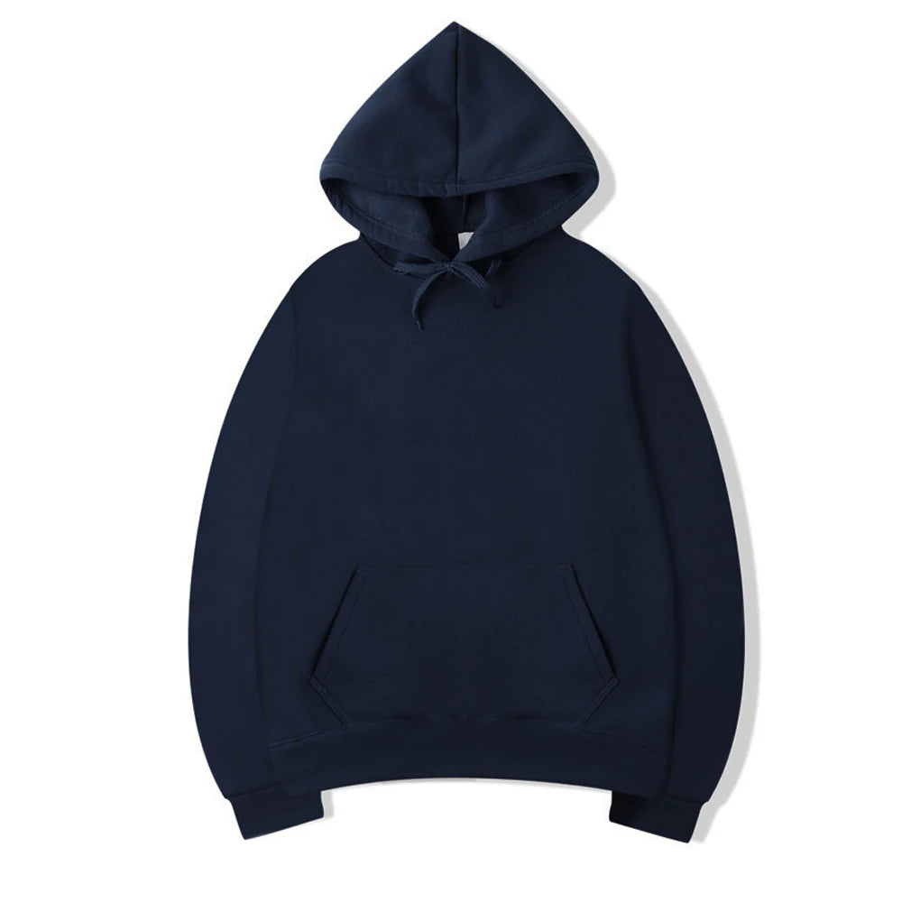Men Hoodies Women Pullover Spring Autumn Casual Hoodie Sweatshirts Solid Color Hoodies Oversize Black Sweatshirt For Male