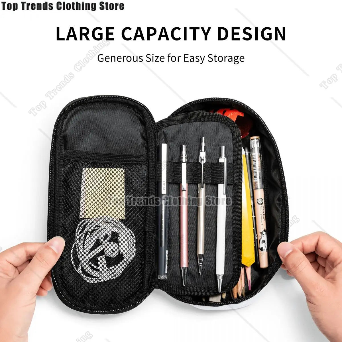 Kawaii Masons Masonic Freemason Pencil Cases for Girl Boy Big Capacity Mason Freemasonry Pencil Pouch Stationery