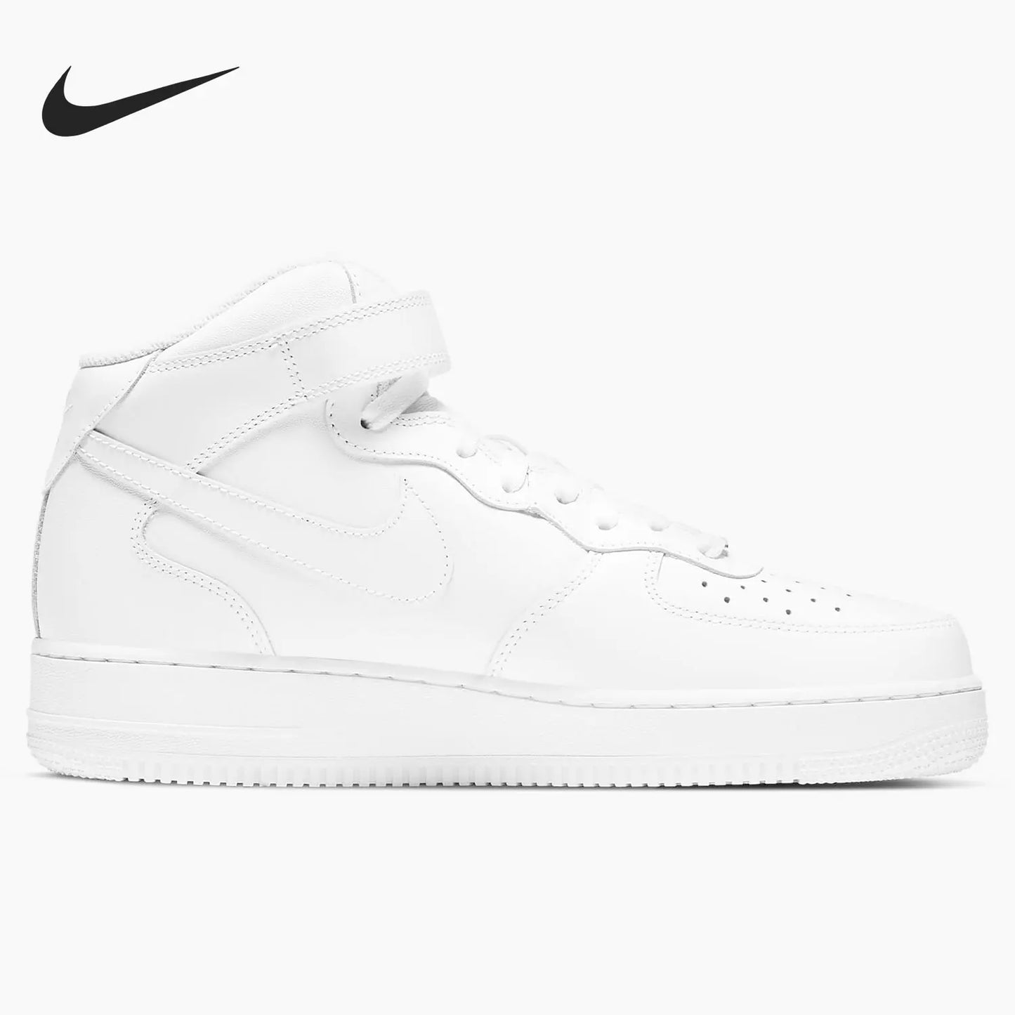 Nike genuine Air Force 1 Mid-Top Casual Shoes CW2289-111