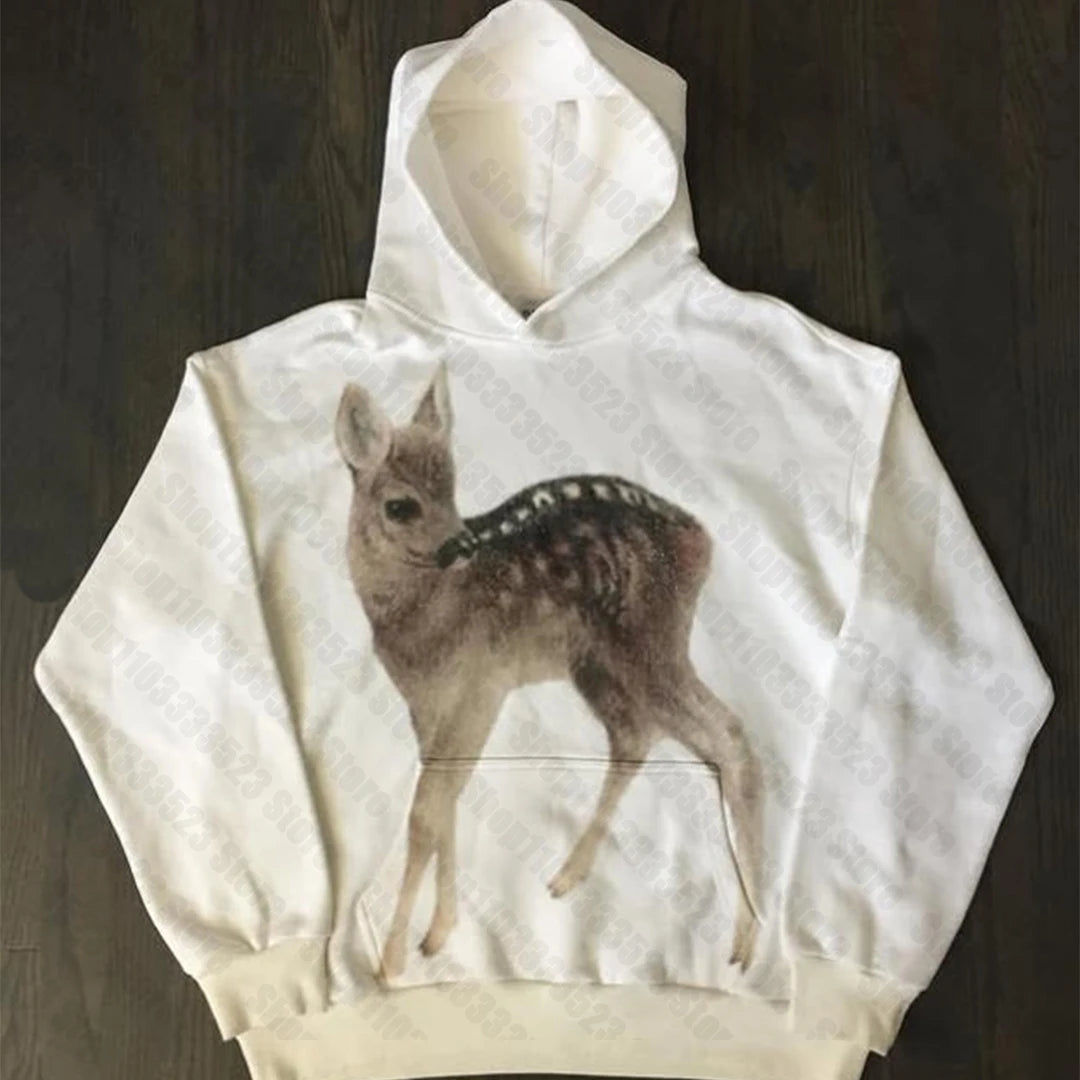 Punk Goth pattern Hoodies Women Clothes Sweatshirts Female Retro Harajuku Hooded Streetwear Cool Y2k Style Emo girl 90s Hoodies