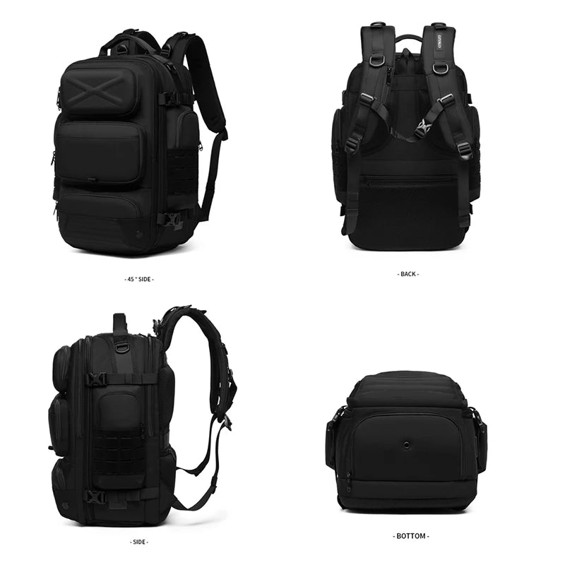 Men Travel Backpack Bag School Bag Men Oxford Backpack with Shoes Compartment 15.6 Inch Laptop Backpack for Men Rucksacks Bags