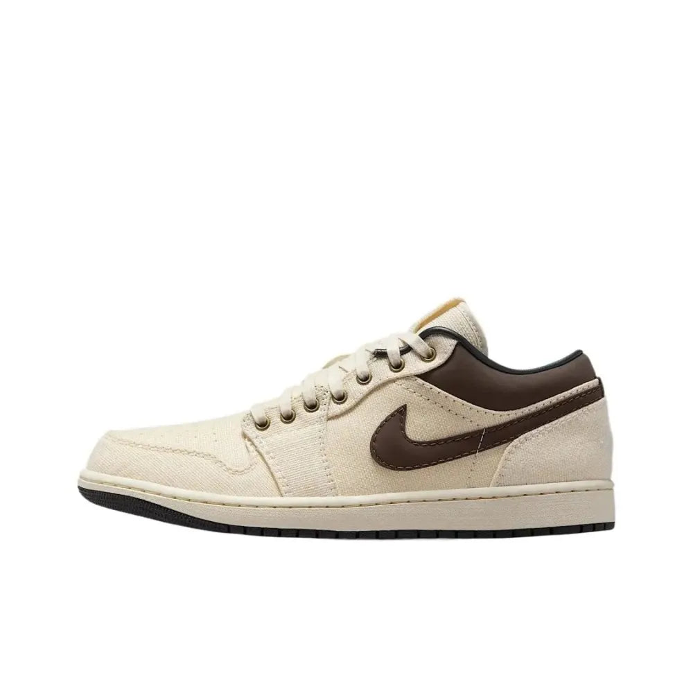 Nike Air Jordan 1 Unisex Low-Top Basketball Sneakers Training, Fitness, Casual Wear Lightweight Comfort DC0774-200