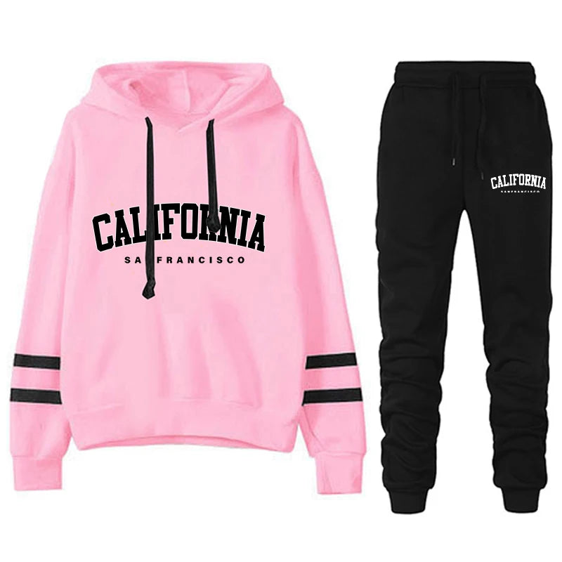 Hoodies Fashion Women's Sweatshirts Stripe Outdoors 2025 Sports Suit Jogging Casual Printing Daily Hot Sales Tracksuit Pullovers