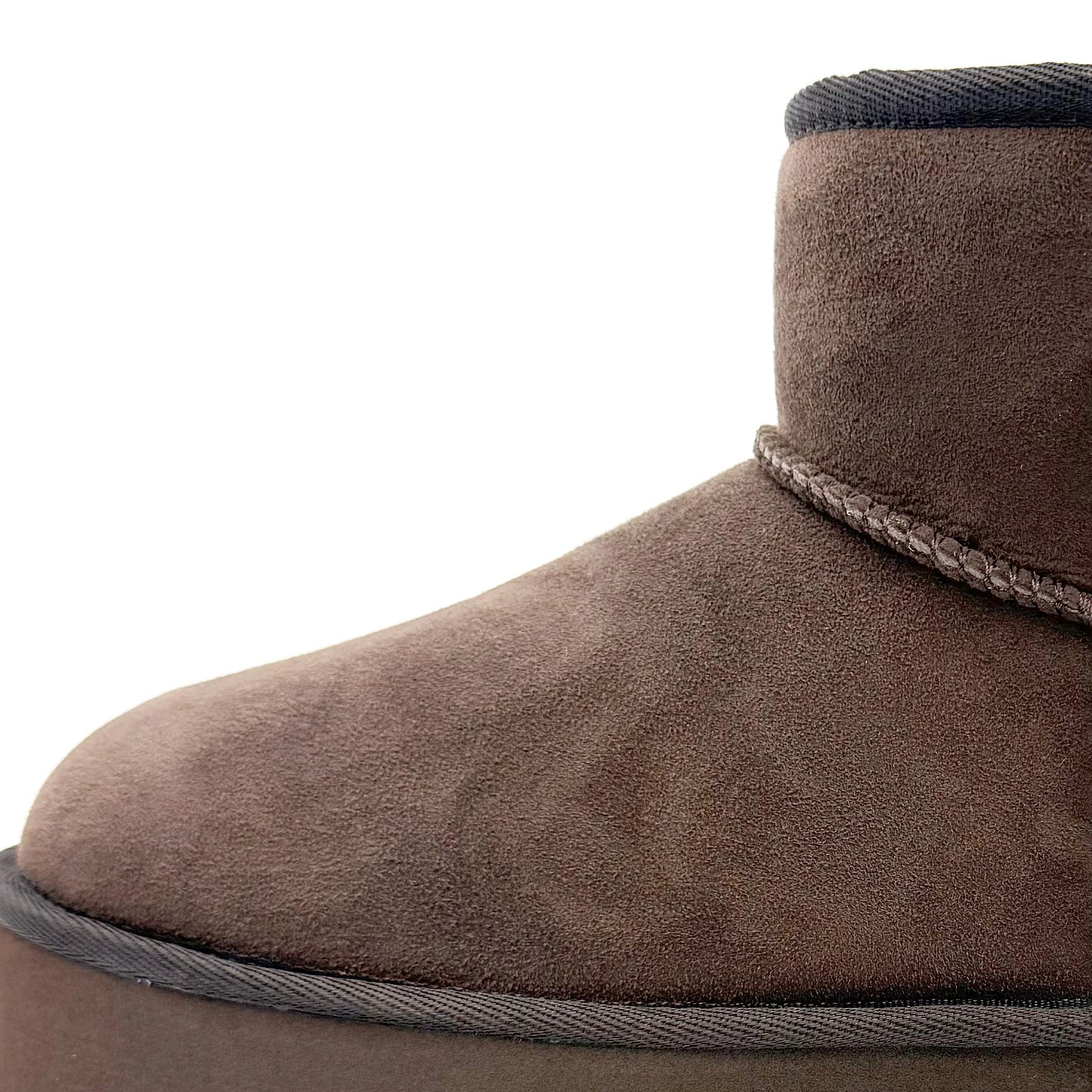 Women Winter Snow Boots Genuine Sheepskin Lined Boots Cow Suede Leather Ankle Boots Warm Fur Boots EVA Platform Casual Shoes