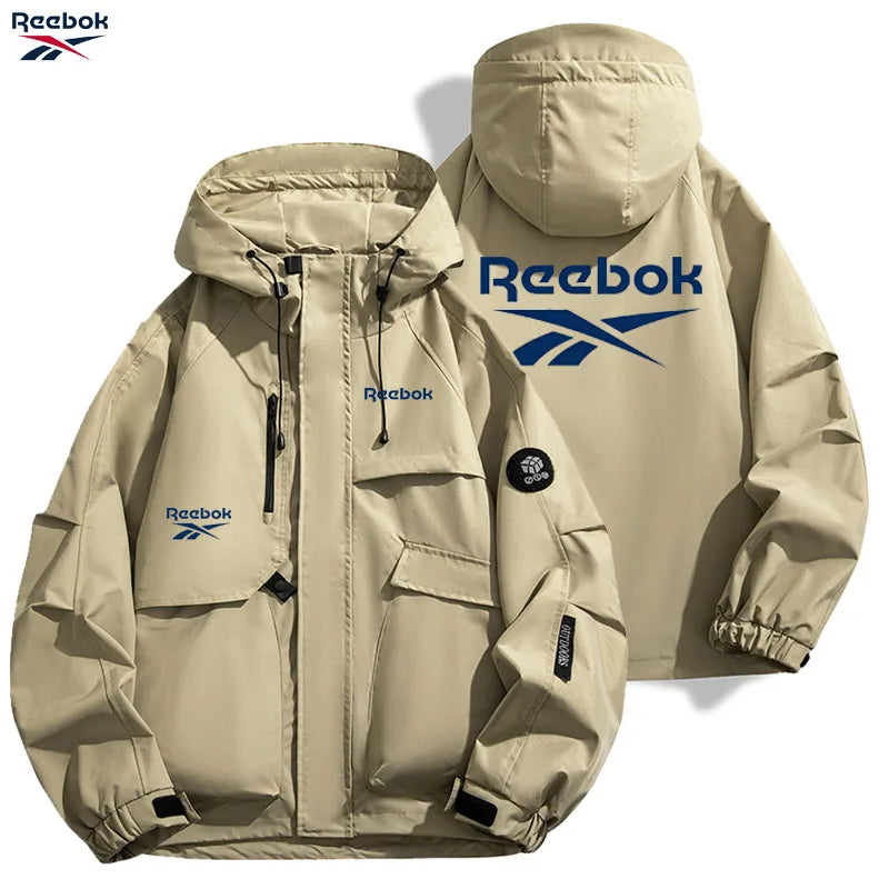 2026 model Reebok off-road motorcycle waterproof jacket - suitable for both men and women. Fashionable and trendy outdoor sports