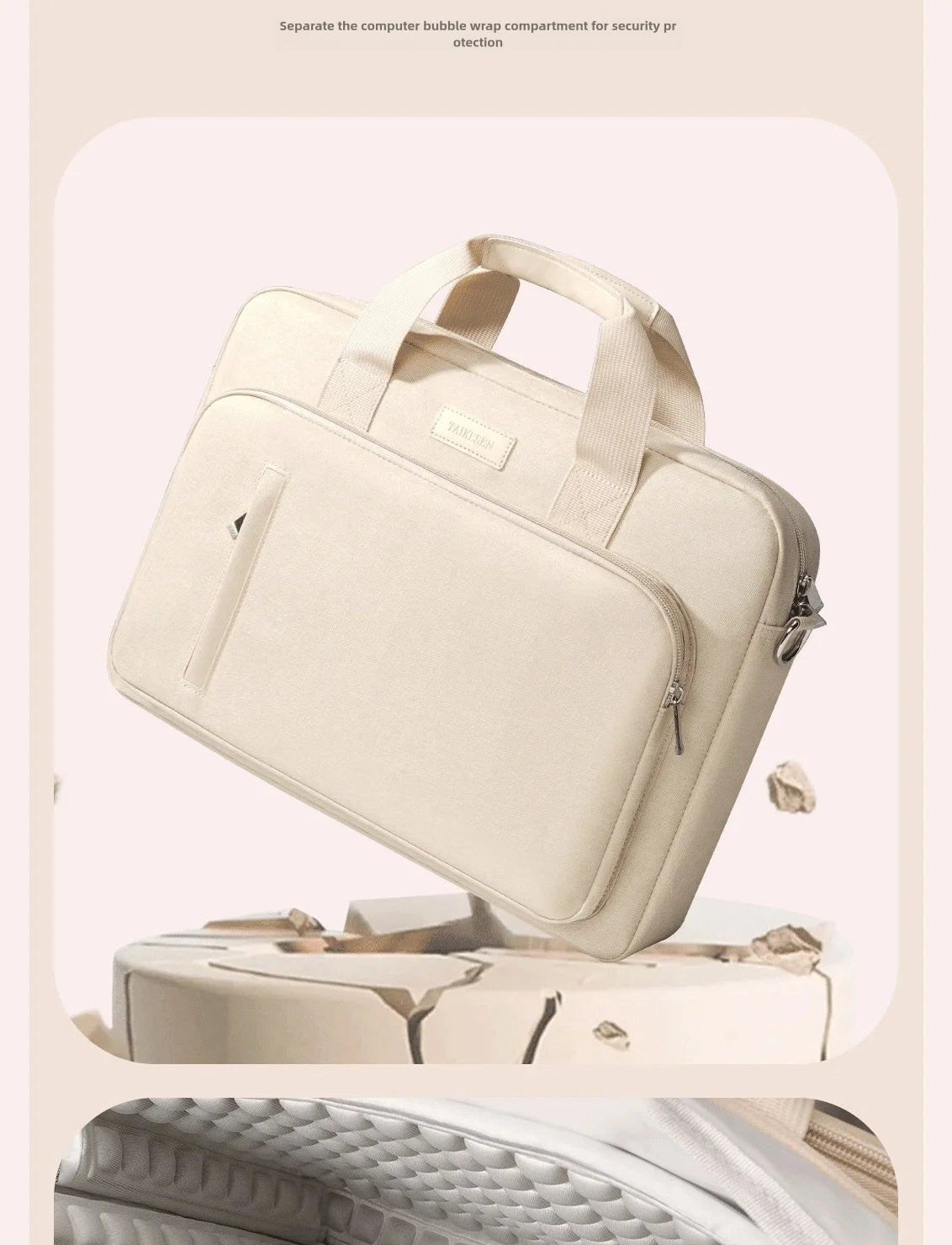 Laptop Bag Case 13.3 14 15.6 17.3 Inch Waterproof Notebook Bag for Macbook Air Pro 13 15 Computer Shoulder Handbag Briefcase Bag
