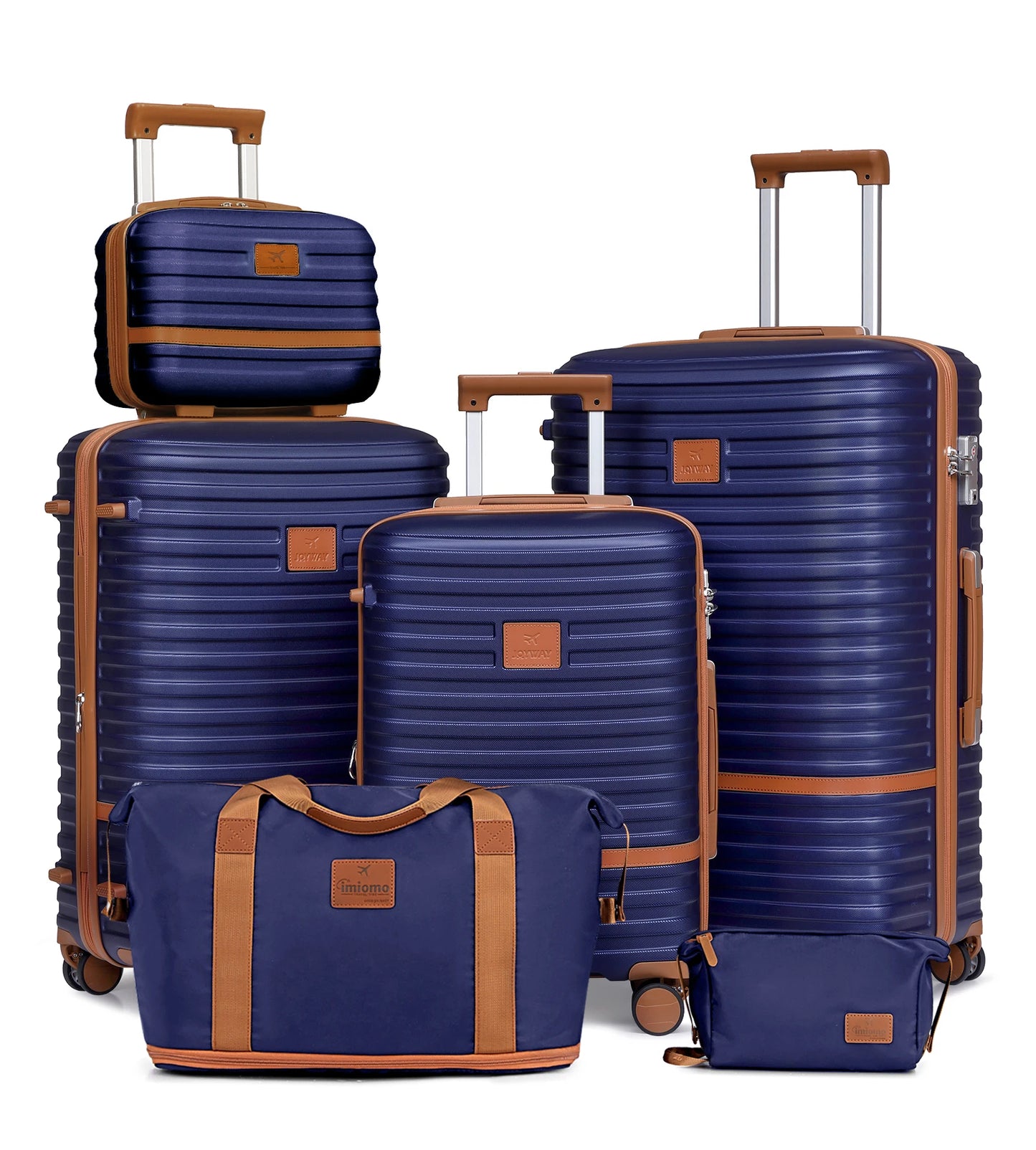 Joyway Carry On Luggage Set, Expandable Suitcase with Spinner Wheels and TSA Lock, Hard Shell Lightweight Durable