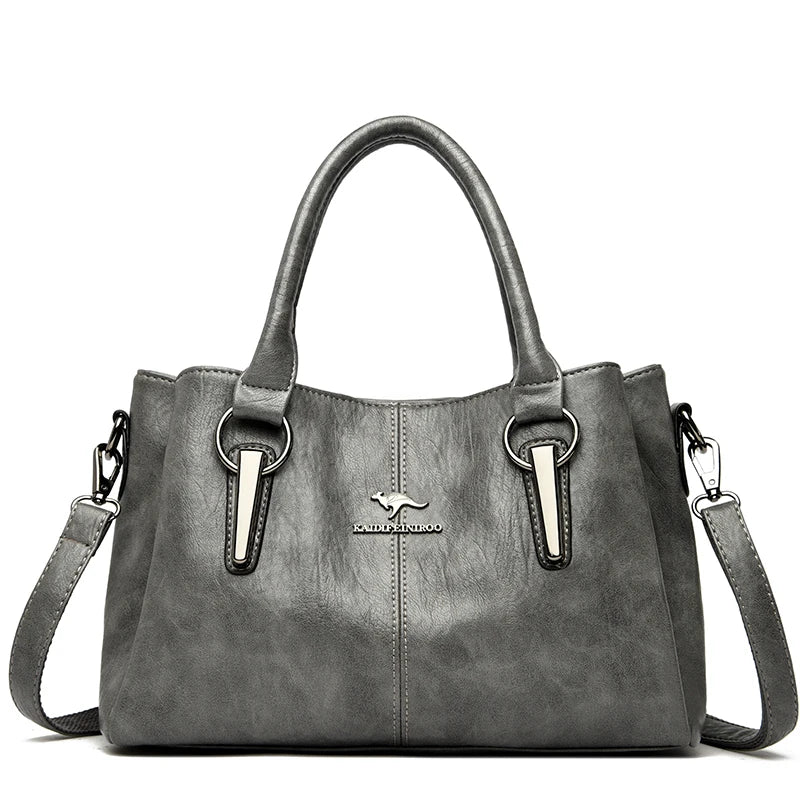 High-quality Soft Leather Luxury Handbags Women Bags Designer High-capacity Ladies Crossbody Hand Bags for Women 2024 Sac A Main
