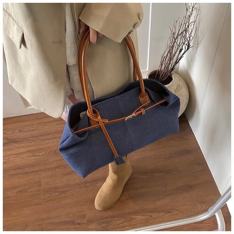 2026 High Quality Fashionable Versatile Commuting Handbag Simple Casual Large Capacity Single Armpit Shoulder Bag for Women