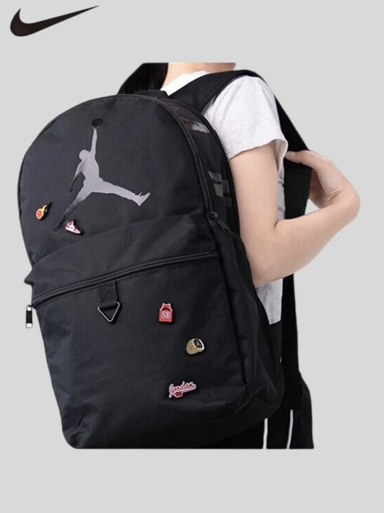 Nike Nike Jordan Backpack Sports Backpack Outdoor Travel Bag School Bag Leisure Bag