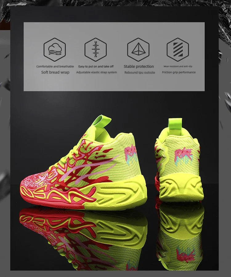 Men Basketball Shoes Outdoor Unisex Breathable Athletic Unisex Trainer Women High Quality Sneakers Running Light Sports Shoes