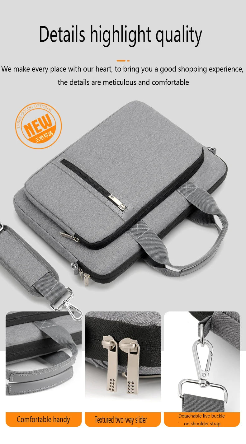 Airbag Laptop Bag For macbook Case 13 14 15.6 17.3 inch Laptop Case For macbook Air ASUS Lenovo Dell Huawei Laptop Sleeve
