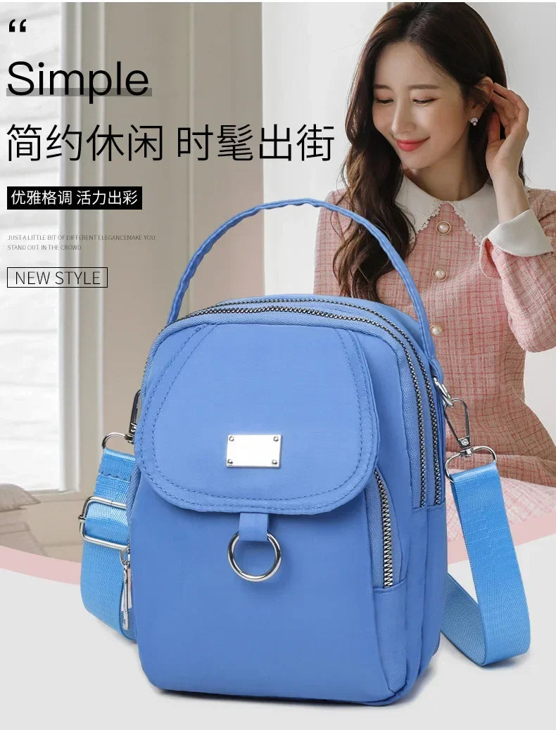 Mobile Phone Bag Mini Small Bag New Small Square Bag Crossbody Shoulder Bag Fashion Women Casual Key Zero Wallet