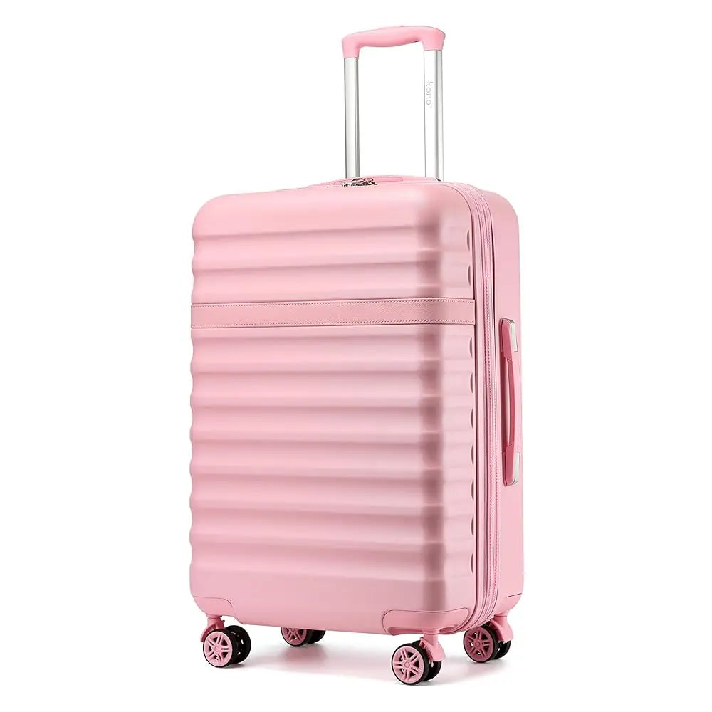 KONO ABS + PC hard case with 4 wheels, TSA lock trolley hand luggage/suitcase (55/65/75cm)
