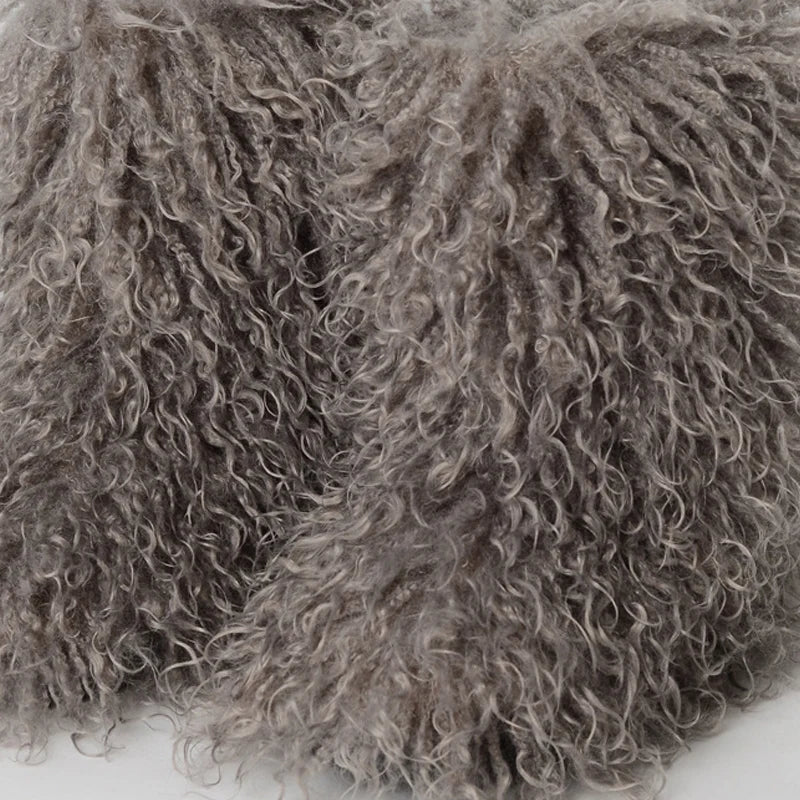 New Over The Knee Fur Boots Women Warm 72CM Long Faux Mongolian Fur Snow Boots Winter Luxury Fluffy Shoes Plush Platform Shoes