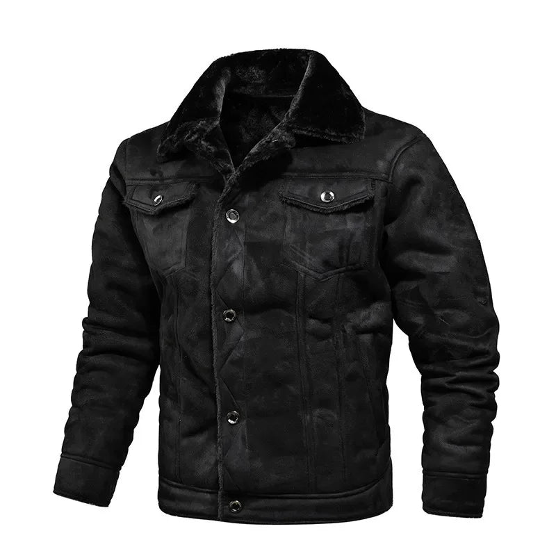 Brand Slim Genuine Leather Bomber Jacket Business Men Leather Flights Jacket Warm Pilot Coats High Quality Leather Jackets men