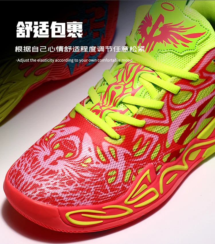 Men Basketball Shoes Outdoor Unisex Breathable Athletic Unisex Trainer Women High Quality Sneakers Running Light Sports Shoes