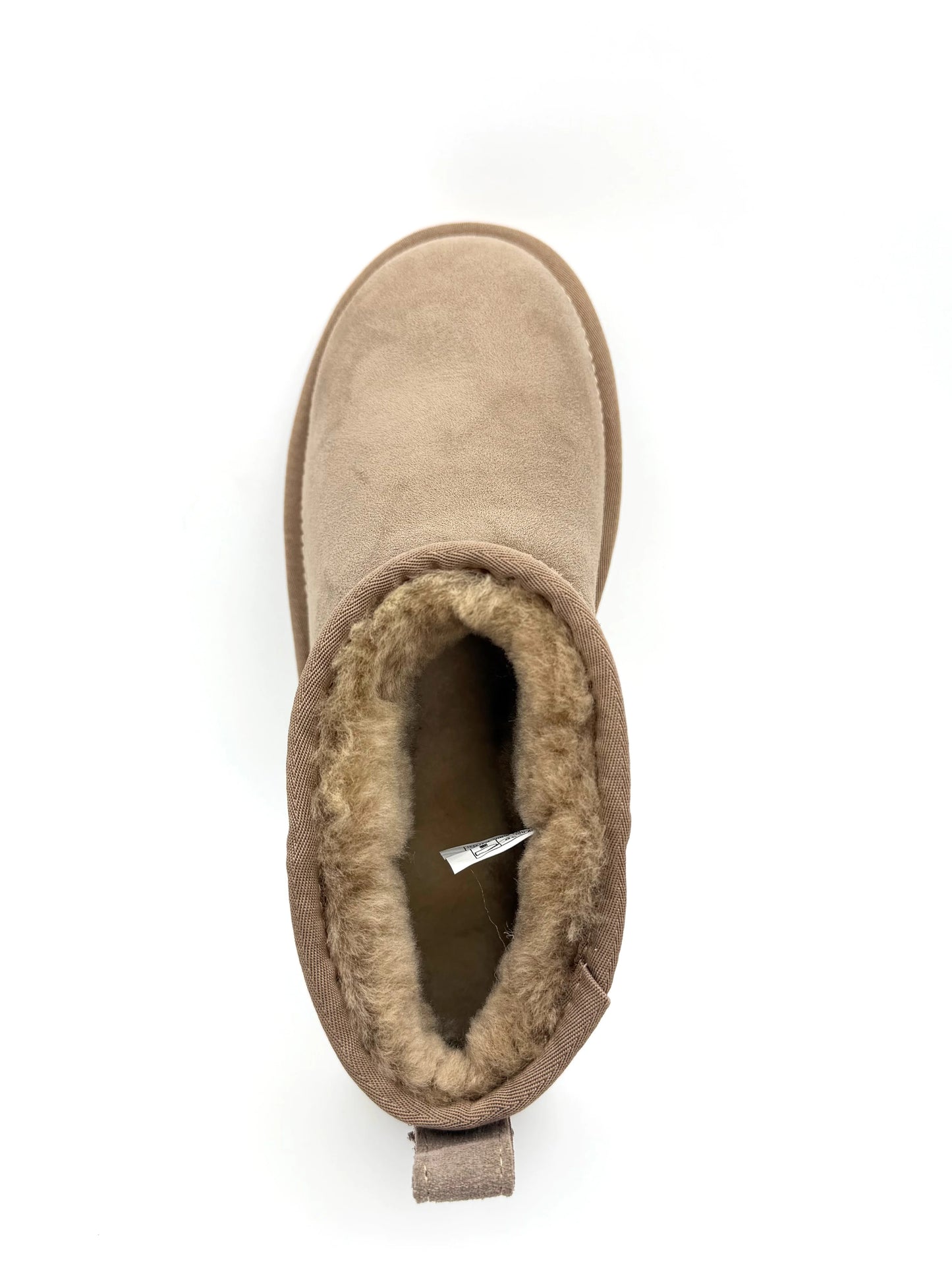 Women Winter Snow Boots Genuine Sheepskin Lined Boots Cow Suede Leather Ankle Boots Warm Fur Boots EVA Platform Casual Shoes