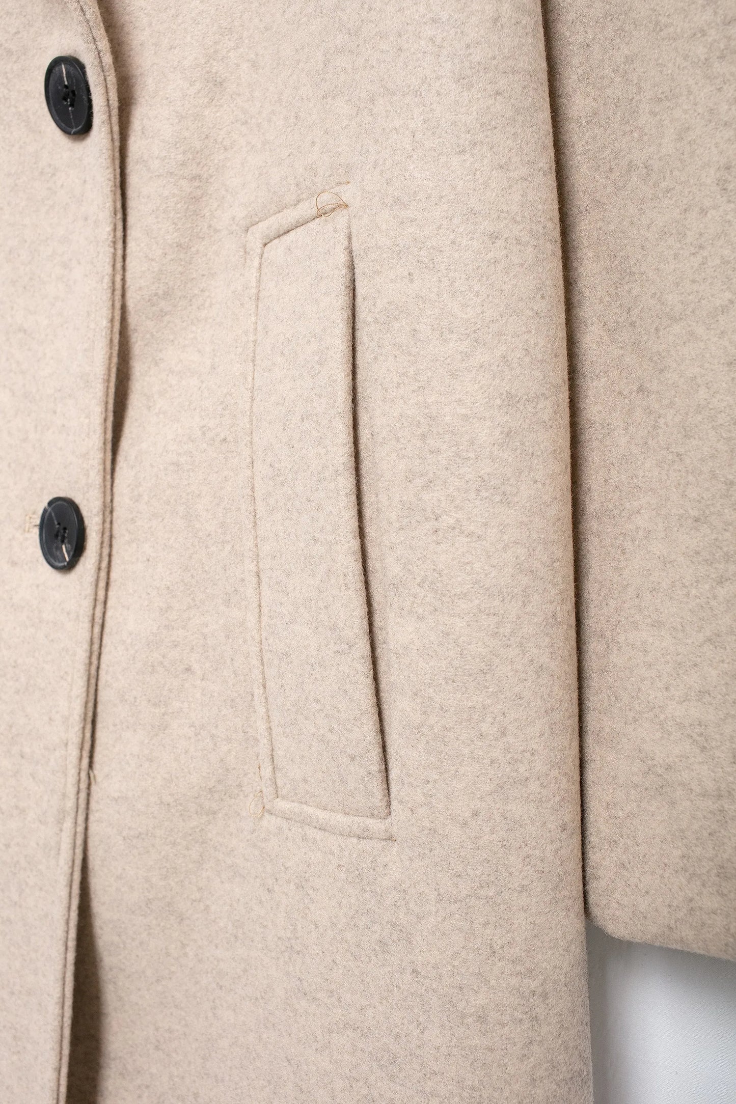 Winter Coat For Women 2024 Solid Lapel Double Breasted Long Cardigan Top Female Pokcet Streetwear Woman New In OuterCoat