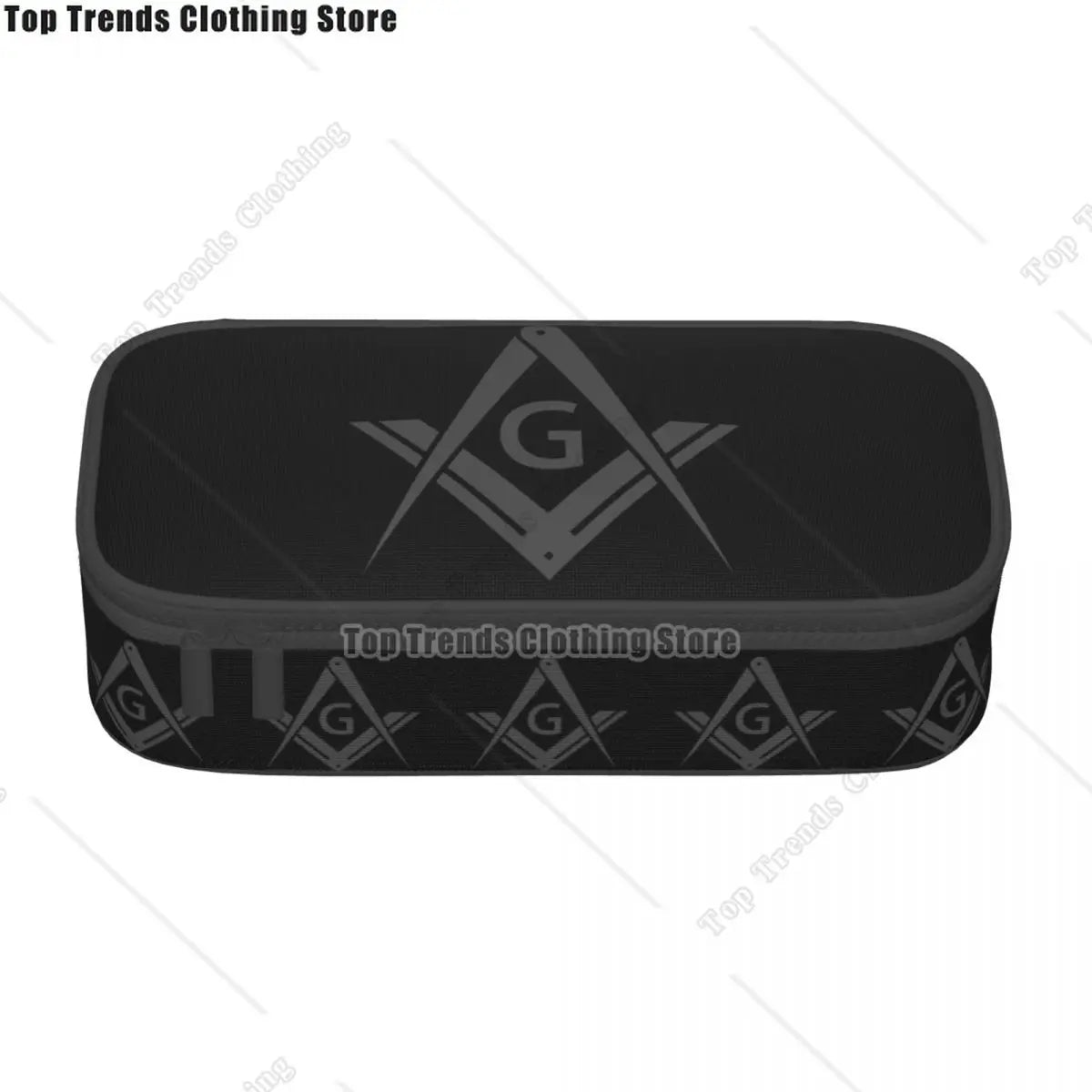 Kawaii Masons Masonic Freemason Pencil Cases for Girl Boy Big Capacity Mason Freemasonry Pencil Pouch Stationery