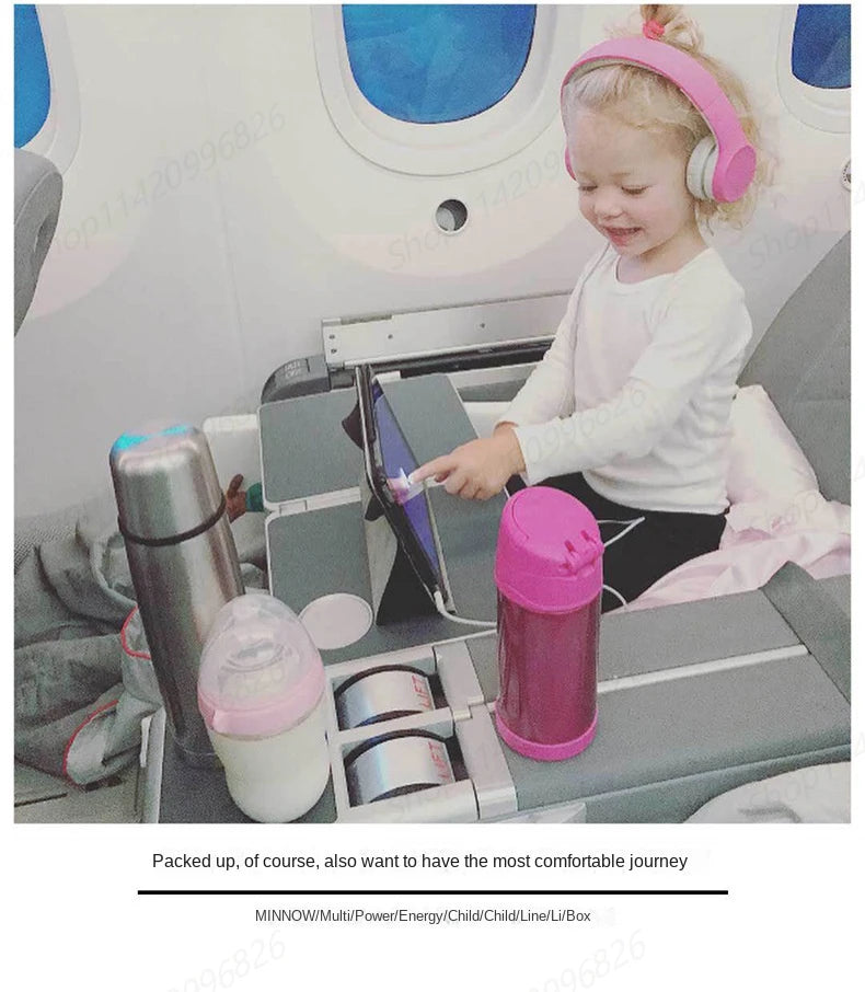 Children's Luggage Can Lie Down Can Sit Can Ride Multi Purpose Child Cabin Suitcase ABS Multifunctional Baby Traveller's Bed
