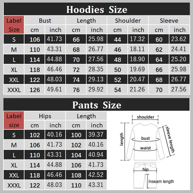 Hoodies Women Pants Sets Sweatshirt And Sweatpant Full Outfit Spring Autumn Loose Fit Stylish Trendy Designer Clothing Women Set