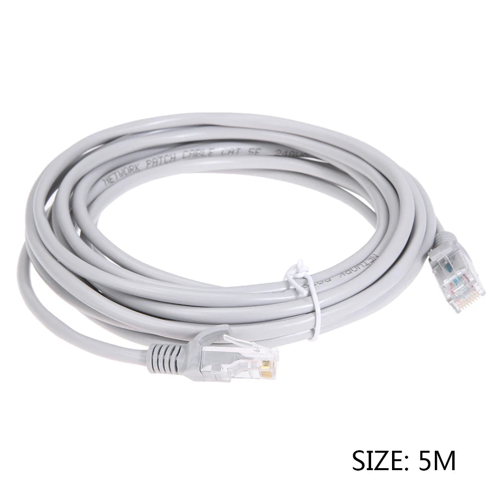 1-30m Router Computer Ethernet Cable High Speed LAN Cord with RJ-45 Connector Internet Network Patch Cord for PC Router Computer