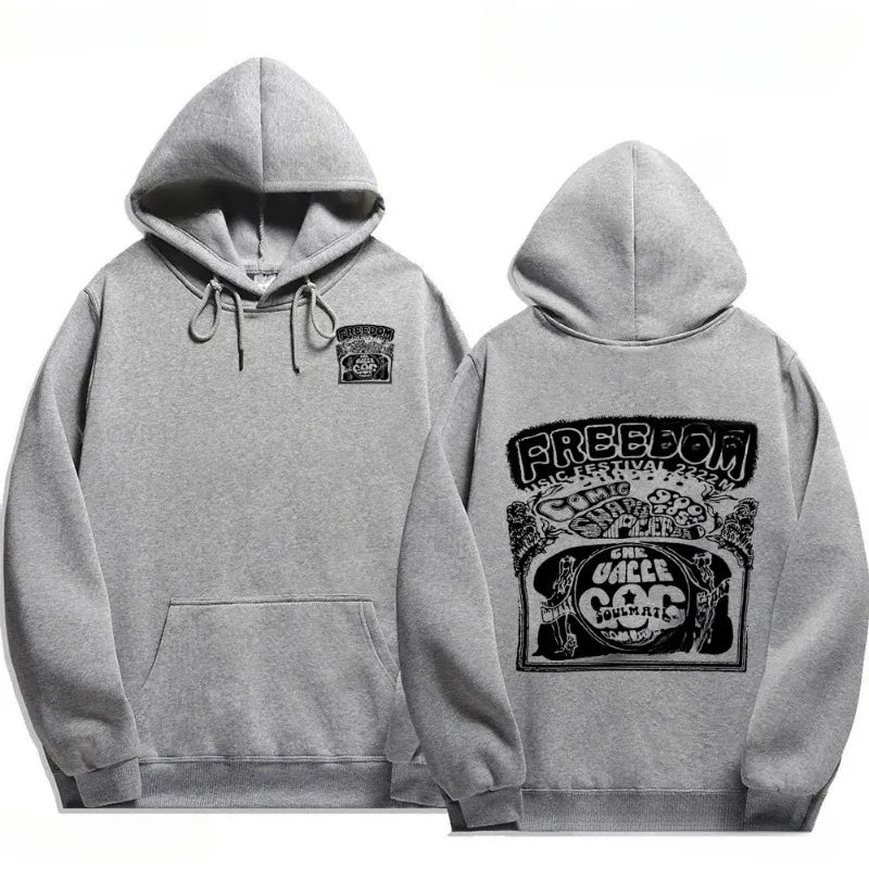 2026  New Style  Cry of  Fear Hoodies  Double Sided   Men's  Women's  Sweatshirt  Unisex  Long-sleeved  Hoodie  Size S-3XL