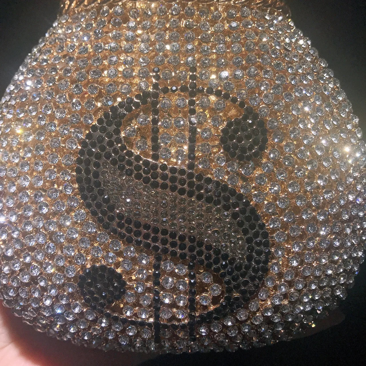 Fashion wallet brocade bagCrystal Bags Purse Purple Designer Women Party Clutches Mini Clutch Bags Drop Wedding Bridal Handbags