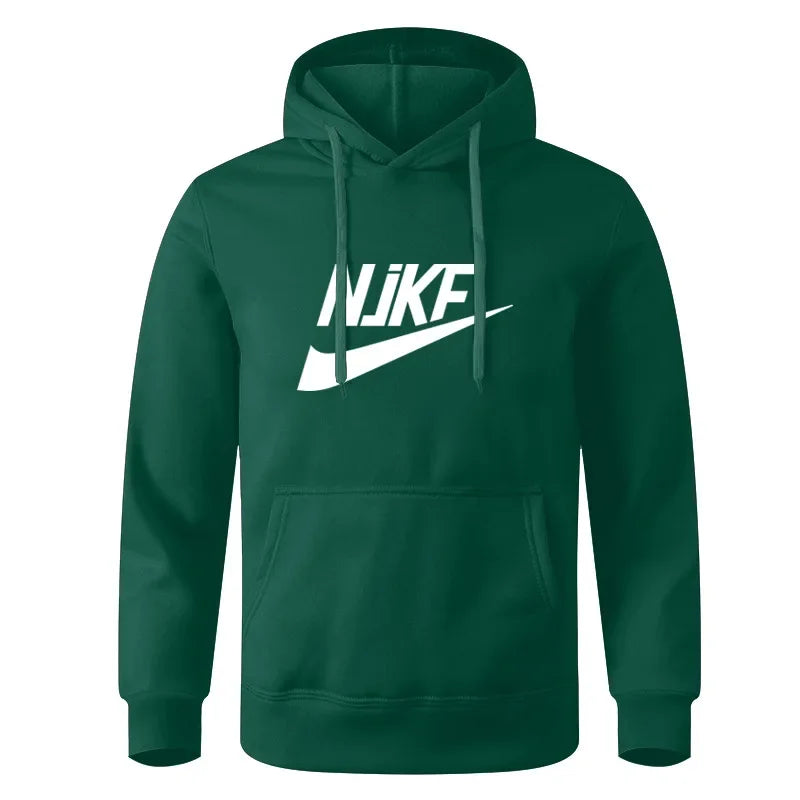 New autumn and winter men's and women's fleece hoodies for foreign trade, casual sports, fashionable men's hoodies