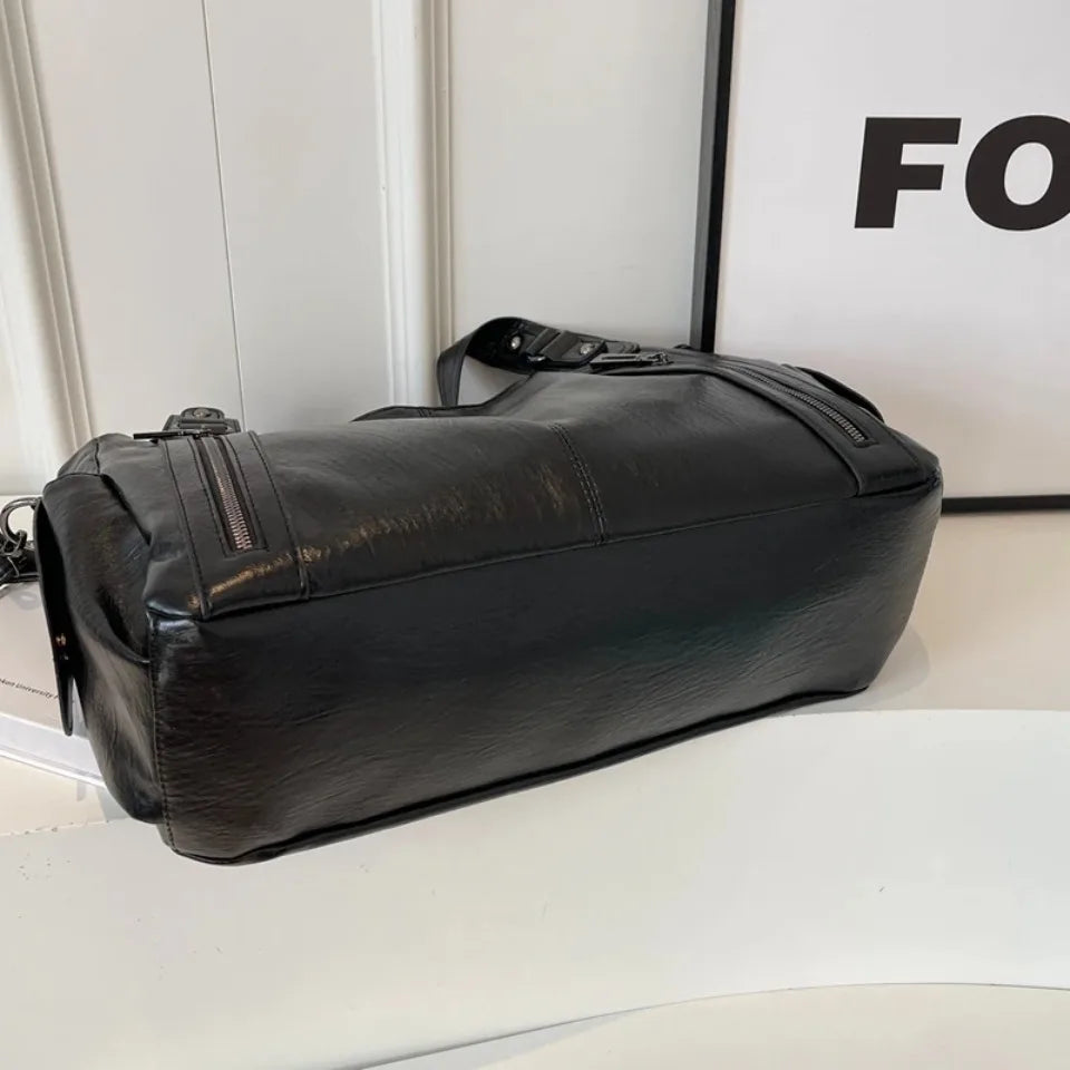 Daily Business Commuting Large Capacity Tote Hand Bags Soft Leather Shoulder Crossbody Bags for Women Handbags Sturdy Durable