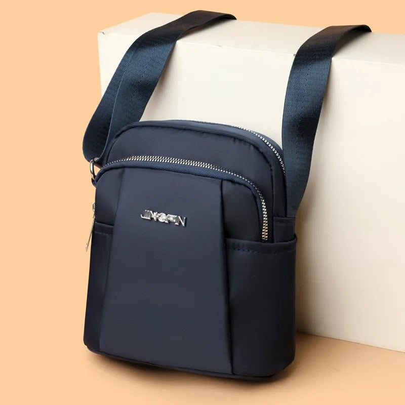 Women's Waterproof Shoulder Bag - Fashion Crossbody with Organizer Pockets for Phone, Keys & Essentials