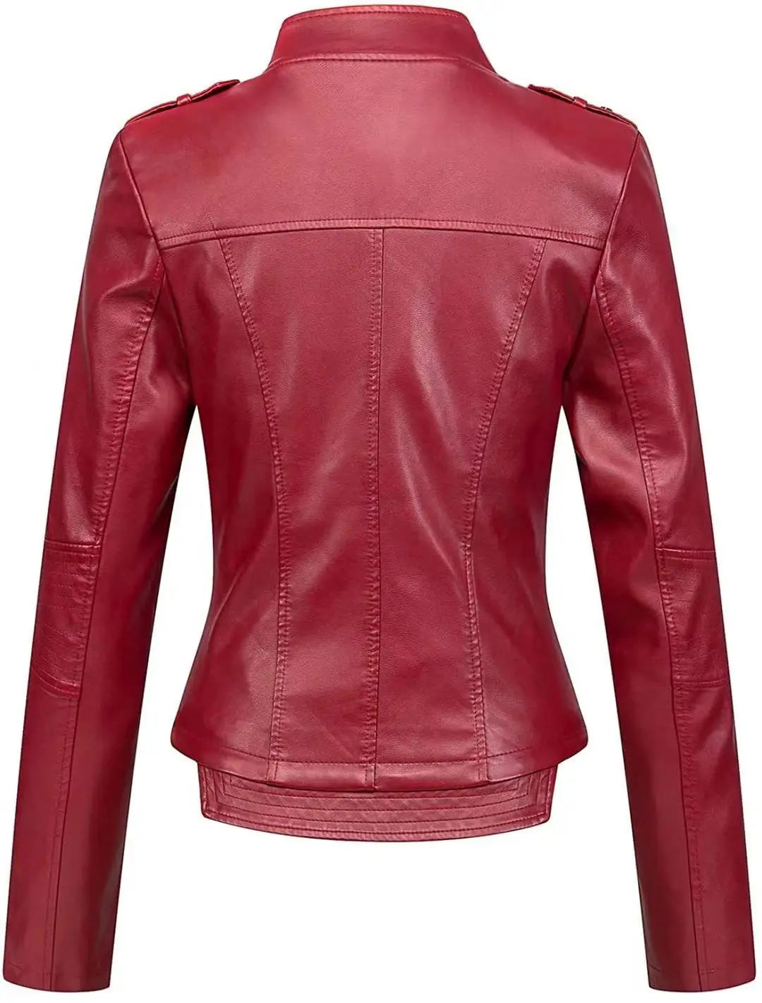2025 New Autumn and Winter Leather Jacket Short Large Size Slim Fit Leather Jacket Thin Jacket Fashionable and Versatile