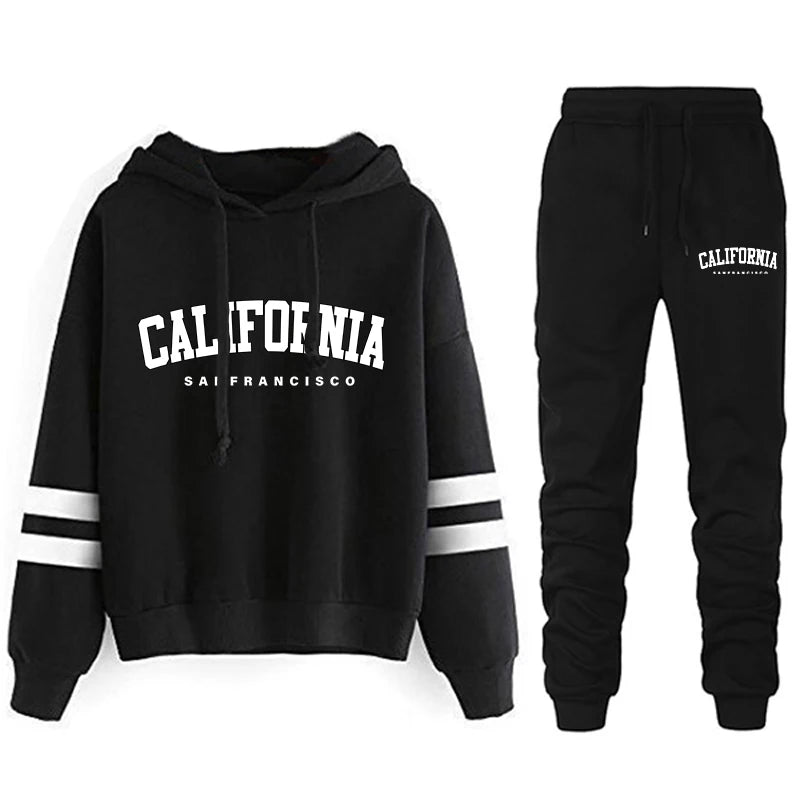 Hoodies Fashion Women's Sweatshirts Stripe Outdoors 2025 Sports Suit Jogging Casual Printing Daily Hot Sales Tracksuit Pullovers
