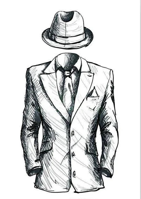 Black Velvet Suits for Men Peak Lapel Formal Wedding Groomsmen 2 Piece Jacket Pants Male Clothing Luxury Costume Homme Terno