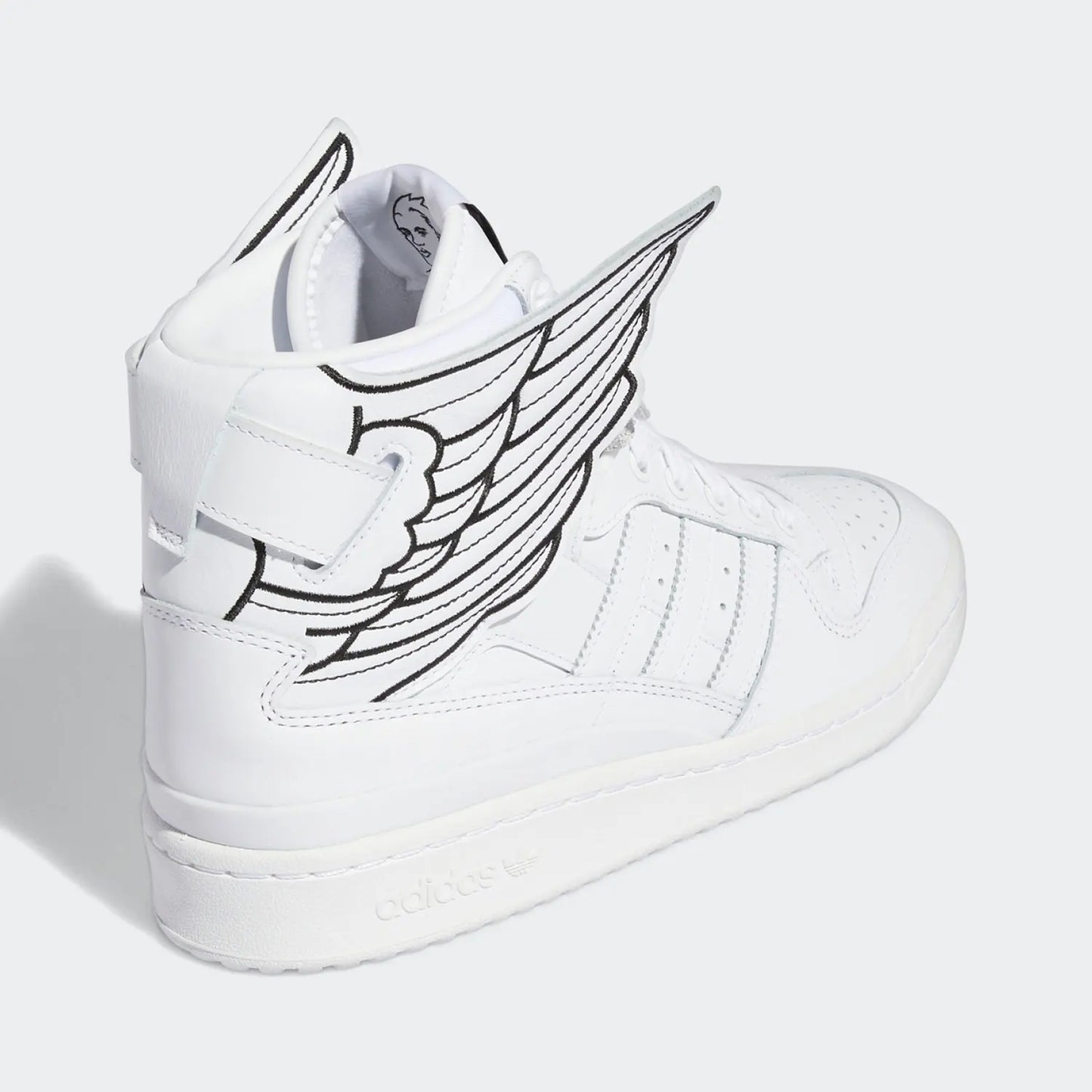 Adidas genuine clover wing high top men's and women's sports casual shoes GX9445