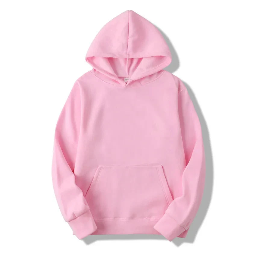 Men Woman Hoodies Sweatshirts Fashion Solid Color Red Black Gray Pink Hooded Hip Hop Hoody Mens Brand Hoodie Streetwear