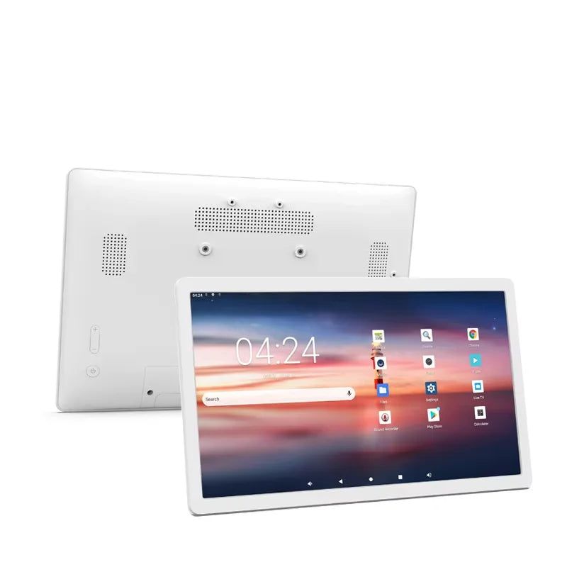 2026newUltra-thin 14 Inch Wall Mounted Android 14 POE Tablet Touch Screen Display 8-core CPU HDMI Input Smart Home Panel