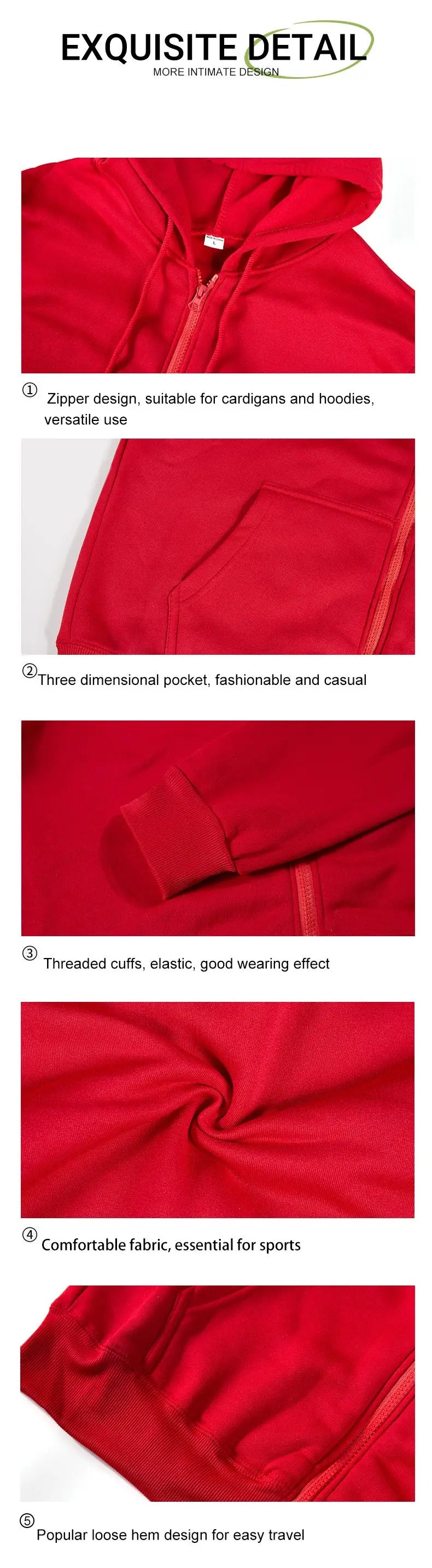 Womens Solid Color Zipper Hoodies Autumn Casual Sportswear Trendy Comfortable Long Sleeved All-Match Pocket Ziop-UP Hoody