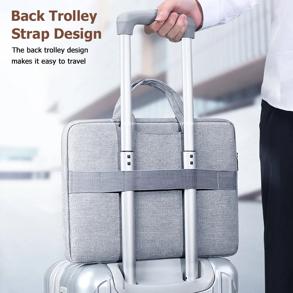 for MacBook Xiaomi Huawei ASUS Notebook Bags Shockproof Laptop Sleeve Handbag 11-16 Inch Ultra Thin Business Briefcase