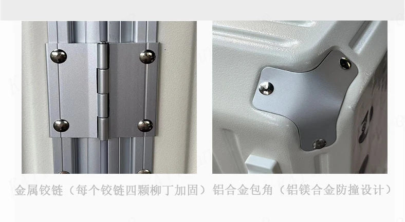 New Suitcase Aluminum Frame Rolling Luggage with Cup Holder Cabin Carrier PC Material Suitcase on Wheels Large Capacity