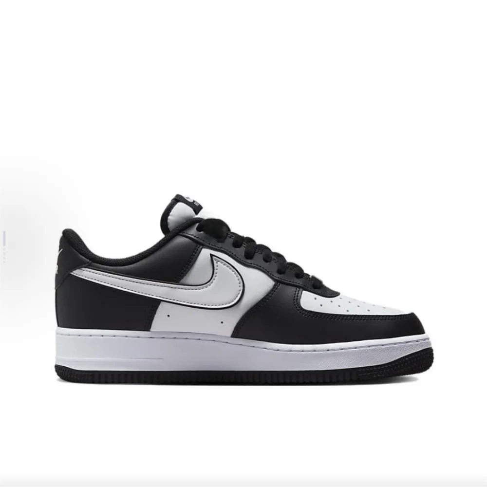 Nike Air Force 1 “Panda” Leather Casual Low-Top Sneakers Unisex White/Black DV0788-001