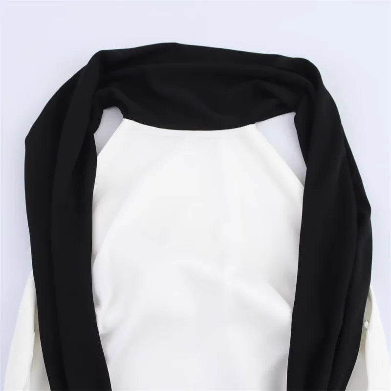 Women's Dress 2025 Halter White Mini Dress Off Shoulder Elegant Party Dresses Woman Summer Backless Short Dresses Vestidos Sexy
