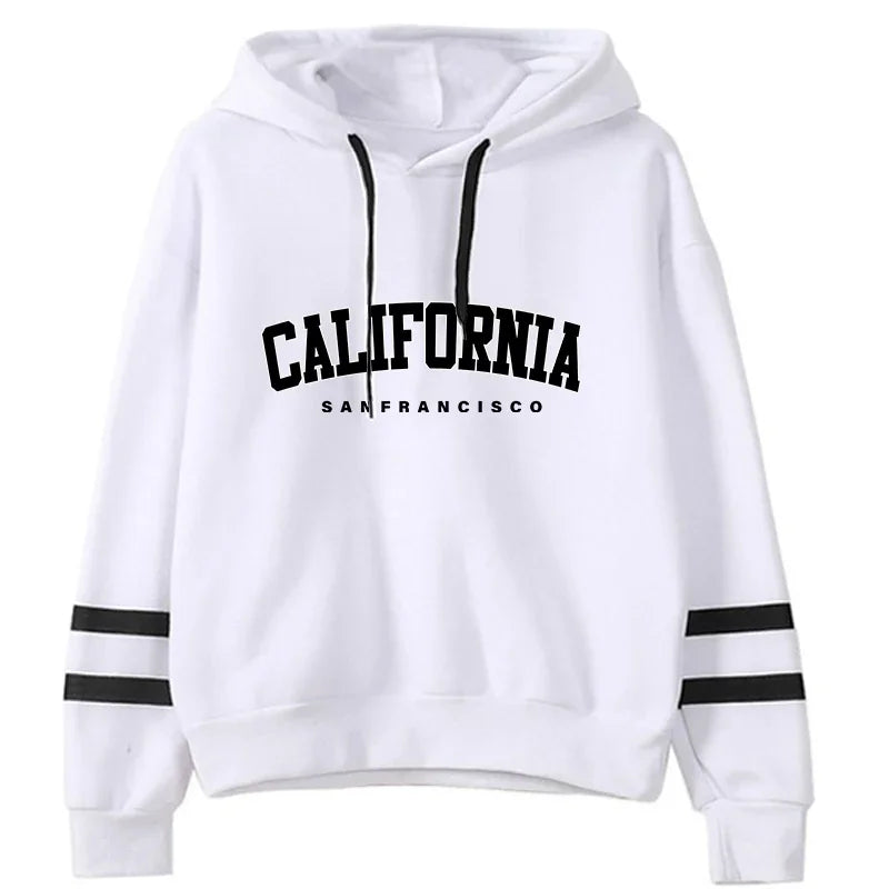 Hoodies Fashion Women's Sweatshirts Stripe Outdoors 2025 Sports Suit Jogging Casual Printing Daily Hot Sales Tracksuit Pullovers