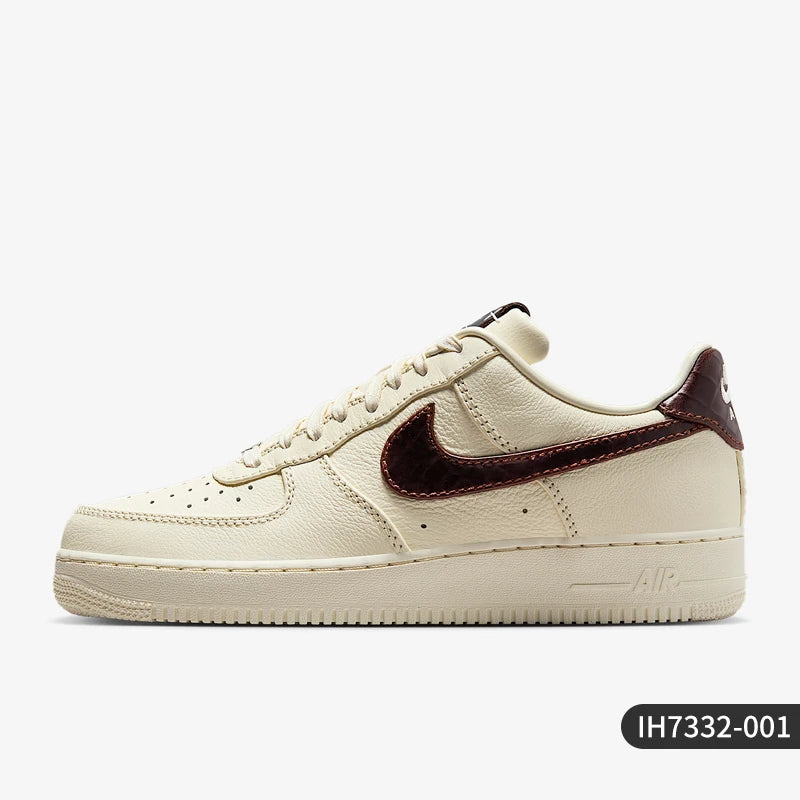 Nike genuine Air Force 1 men's classic lightweight breathable board shoes IH7332-001