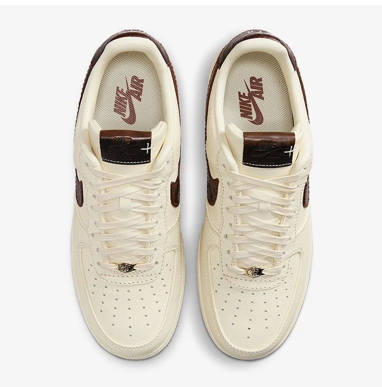 Nike genuine Air Force 1 men's classic lightweight breathable board shoes IH7332-001