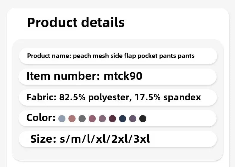 Training Leggings with Pockets for Women - High Elastic Yoga Pants Tummy Control High Waist 4-Way Stretch Gym Workout  Athletic