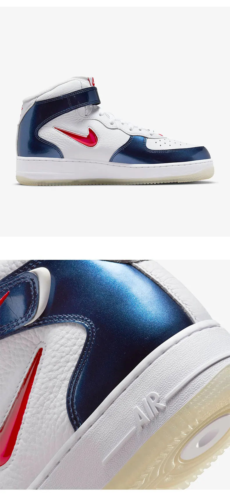 Nike genuine Air Force 1 Mid AF1 Men's Casual Sneakers DH5623-101