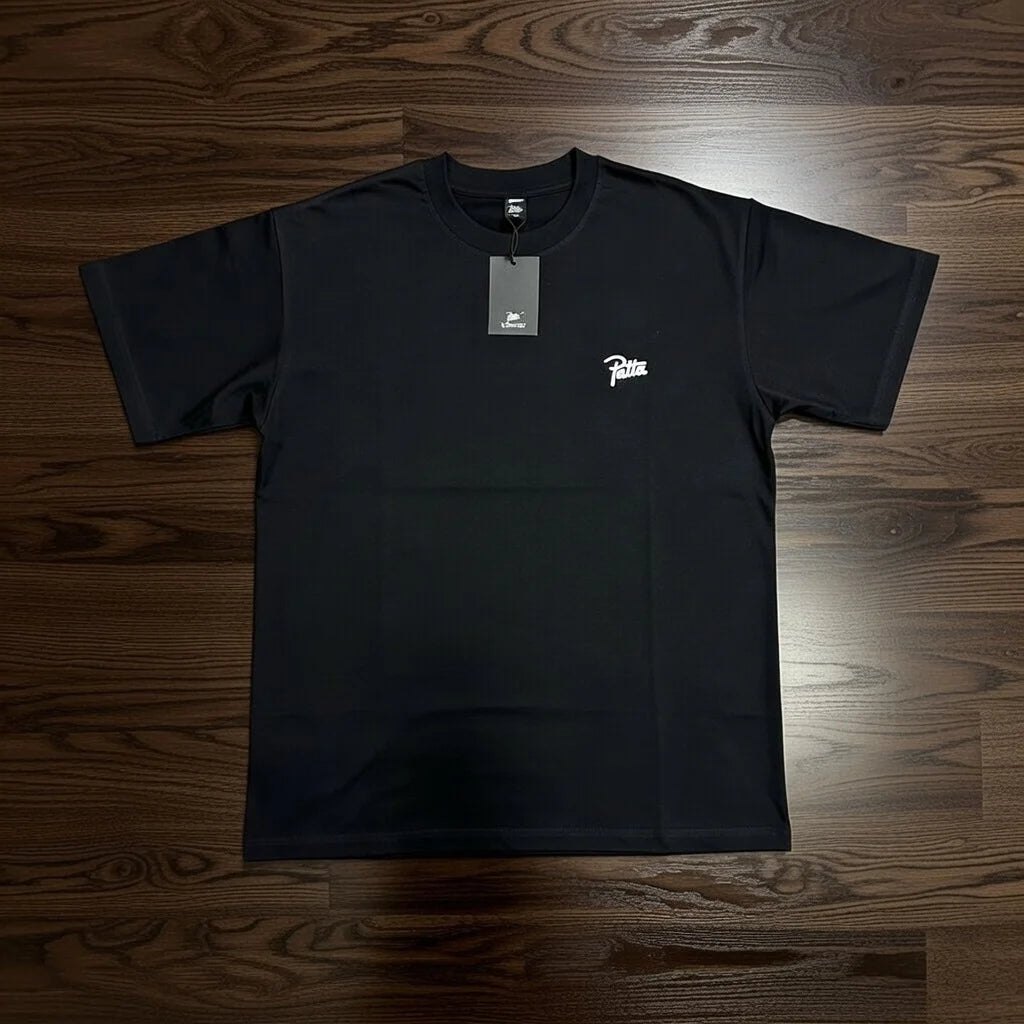 New Arrival Patta Tshirt American Street Style with Palm Tree Star Print Man Short Sleeve Tops